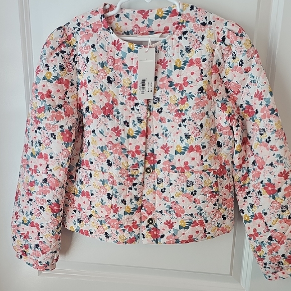 Janie and Jack Other - Janie and Jack Floral Button-Up Top